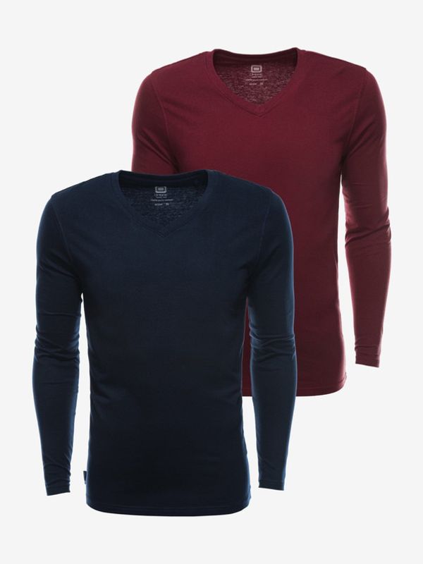 Ombre Clothing Ombre Clothing Majica 2 kom plava