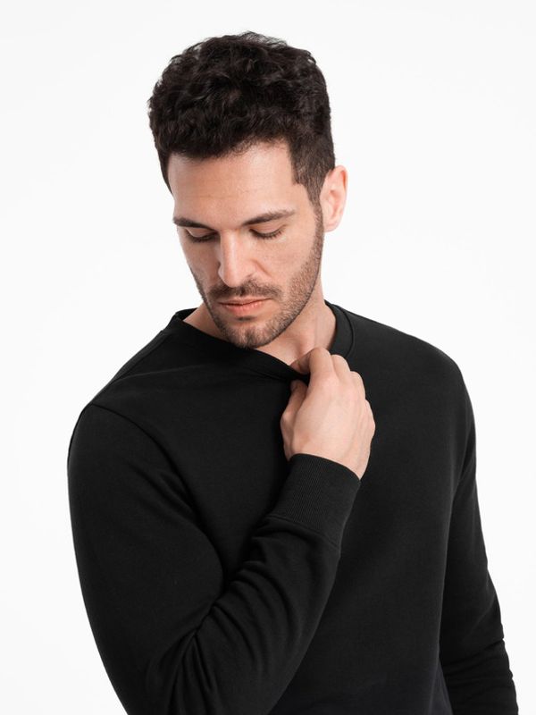 Ombre Clothing Ombre Clothing Majica dugih rukava crna