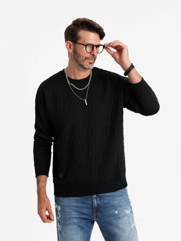 Ombre Clothing Ombre Clothing Majica dugih rukava crna