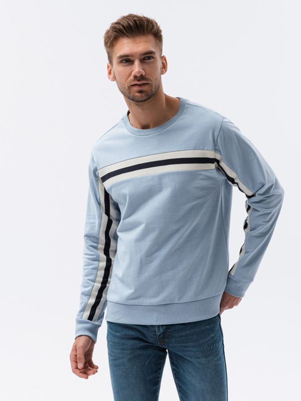 Ombre Clothing Ombre Clothing Majica dugih rukava plava