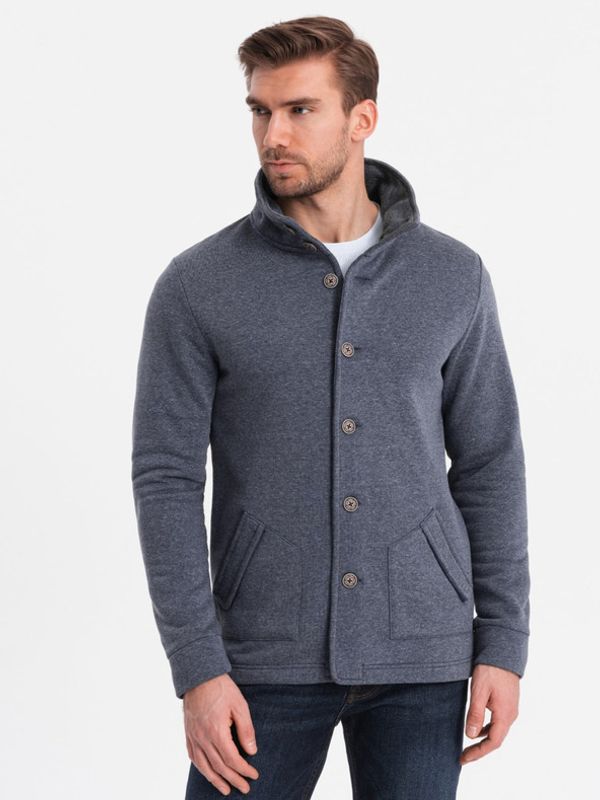 Ombre Clothing Ombre Clothing Majica dugih rukava plava