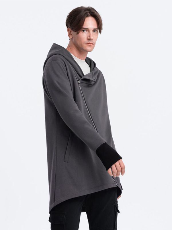 Ombre Clothing Ombre Clothing Majica dugih rukava siva