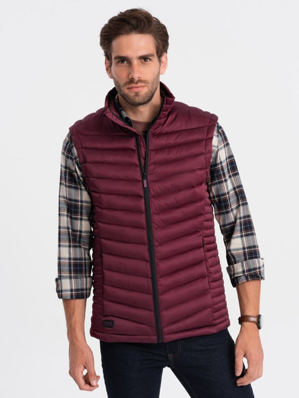 Ombre Clothing Ombre Clothing Prsluk crvena