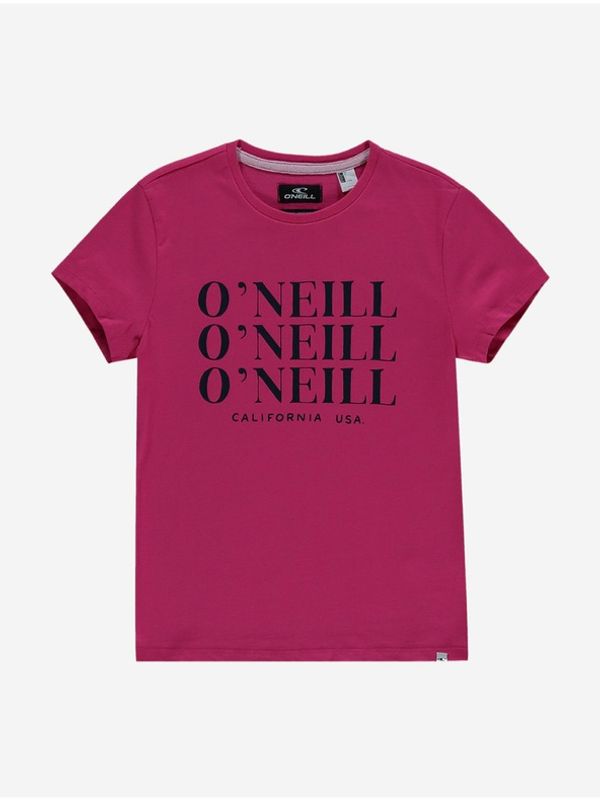 O'Neill O'Neill All Year Majica dječja ružičasta