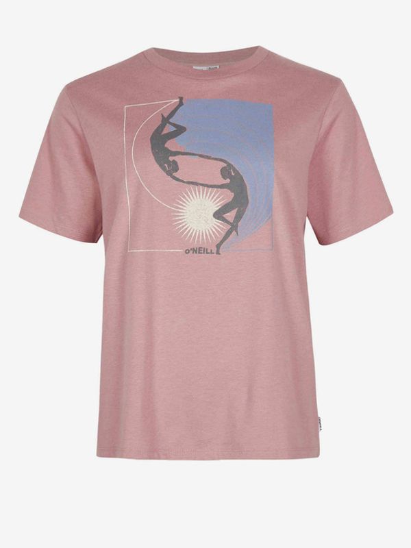 O'Neill O'Neill Allora Graphic Majica ružičasta