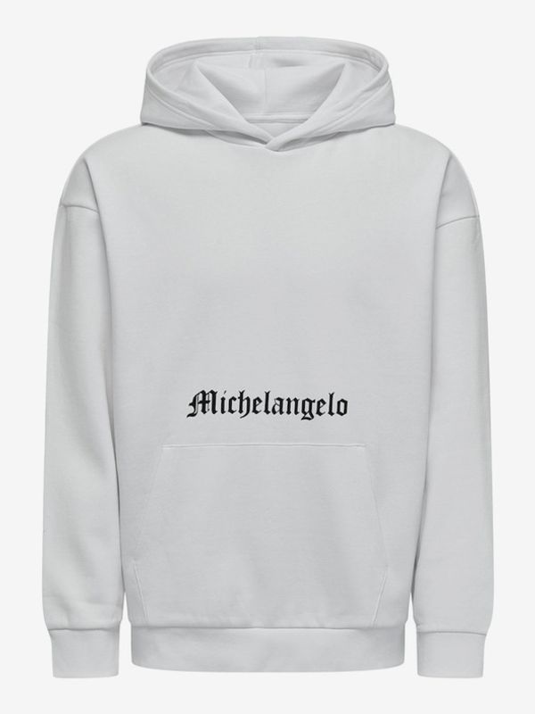 ONLY & SONS ONLY & SONS Apoh Majica dugih rukava bijela