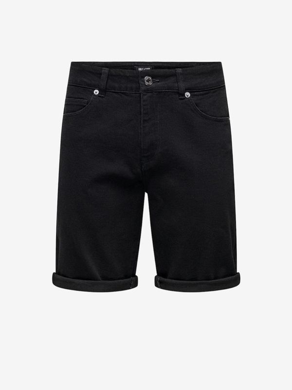 ONLY & SONS ONLY & SONS Ply Kratke hlače crna