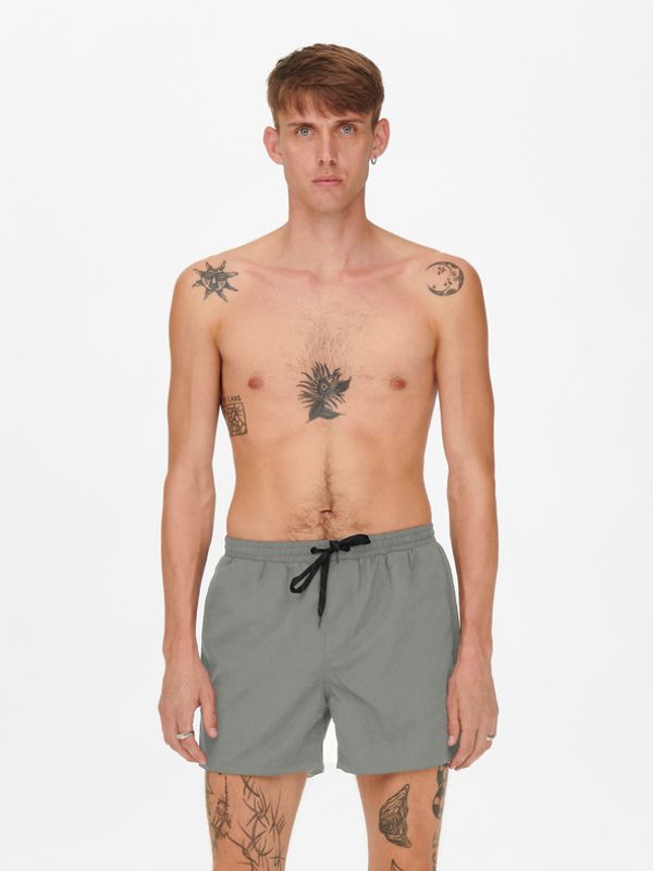 ONLY & SONS ONLY & SONS Ted Kupaći kostim siva