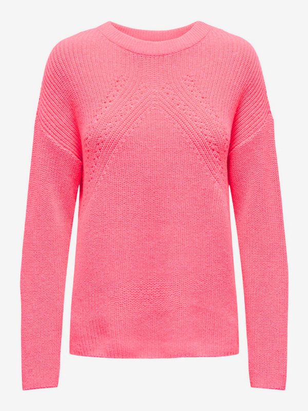 ONLY ONLY Bella Džemper ružičasta