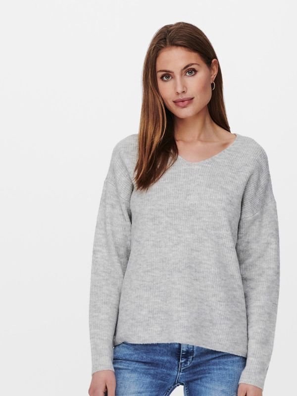 ONLY ONLY Camilla Džemper siva