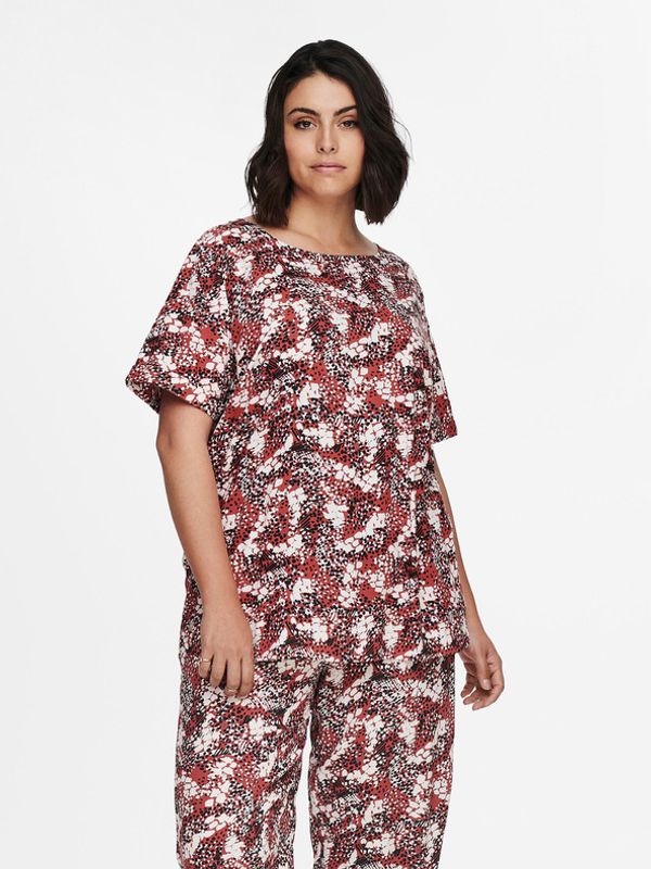 ONLY CARMAKOMA ONLY CARMAKOMA Bandi Bluza smeđa