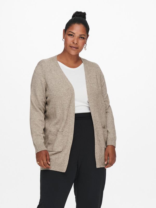 ONLY CARMAKOMA ONLY CARMAKOMA Esly Kardigan bež