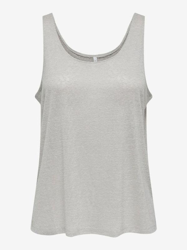 ONLY ONLY Frida Majica bez rukava siva