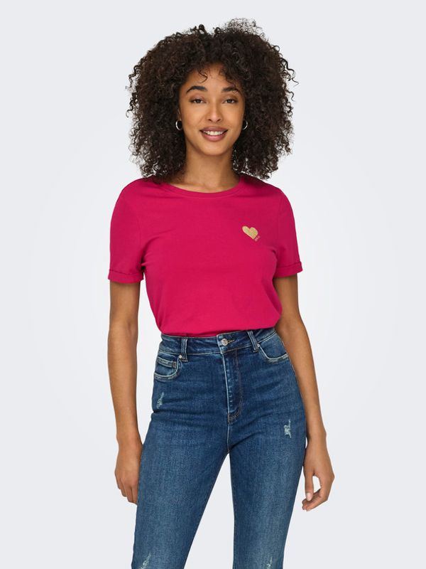 ONLY ONLY Kita Majica ružičasta