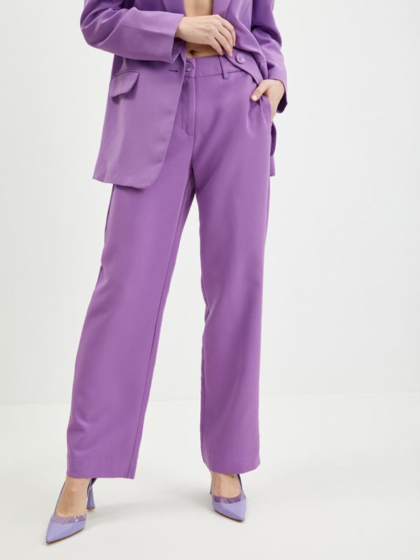 ONLY ONLY Lana Berry Hlače ljubičasta