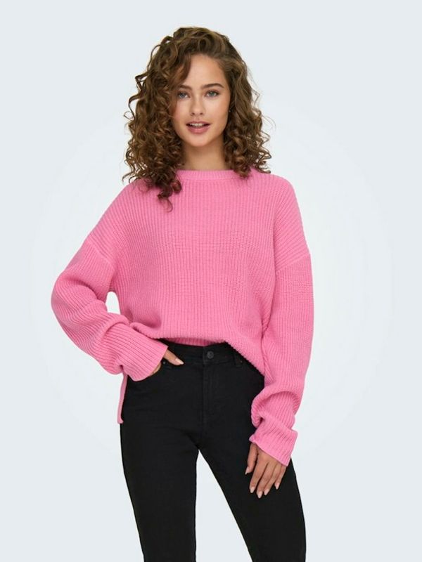 ONLY ONLY Luna Džemper ružičasta