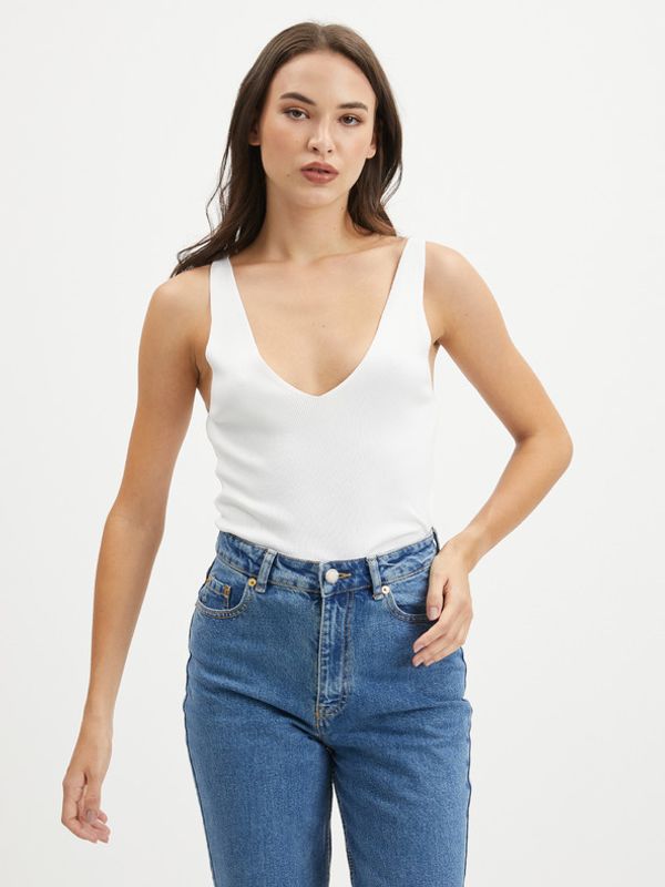 ONLY ONLY Selina Majica bez rukava bijela