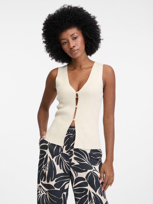 Orsay Orsay Majica bez rukava bež