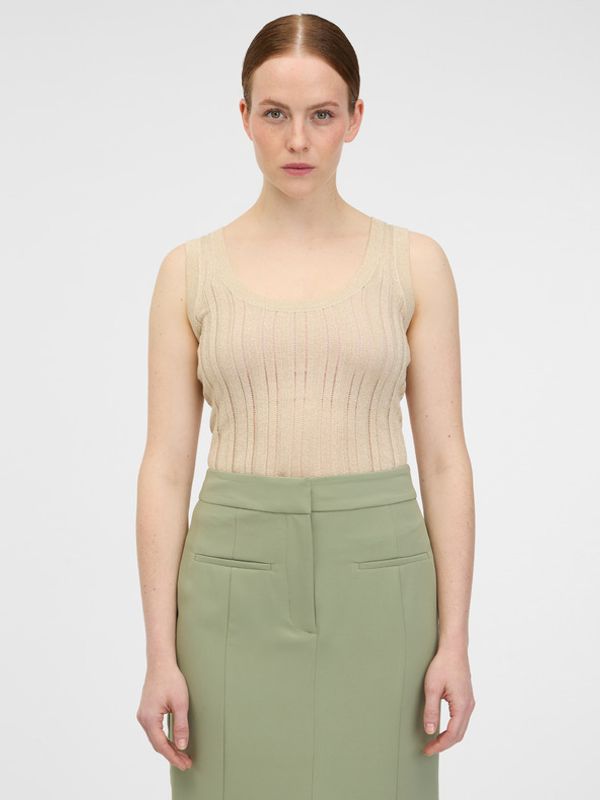 Orsay Orsay Majica bez rukava bež