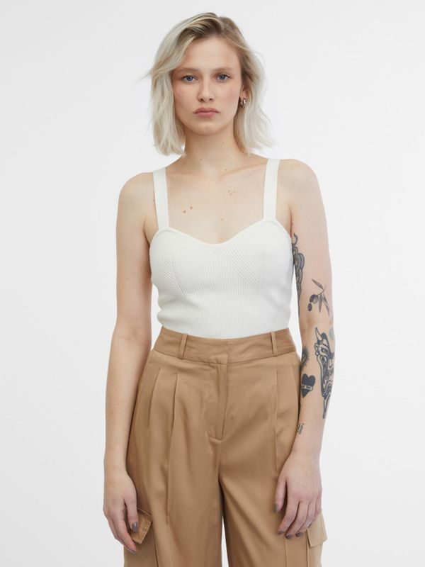 Orsay Orsay Majica bez rukava bijela