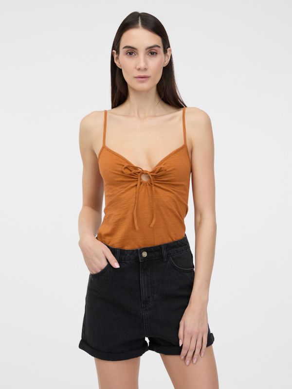 Orsay Orsay Majica bez rukava smeđa