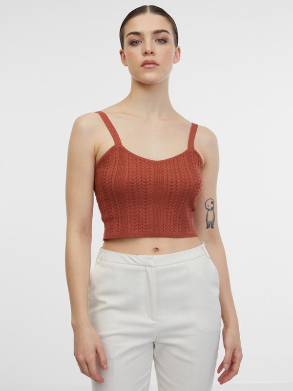 Orsay Orsay Majica bez rukava smeđa