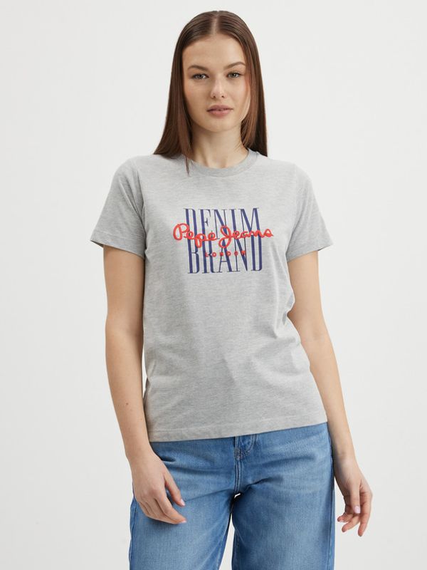 Pepe Jeans Pepe Jeans Camille Majica siva
