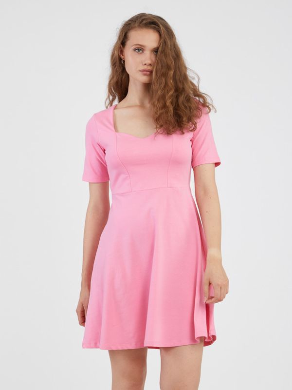 Pieces Pieces Ang Haljina ružičasta