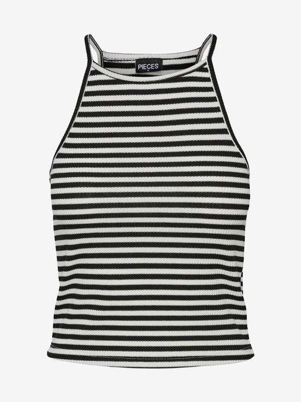 Pieces Pieces Costina Majica bez rukava crna