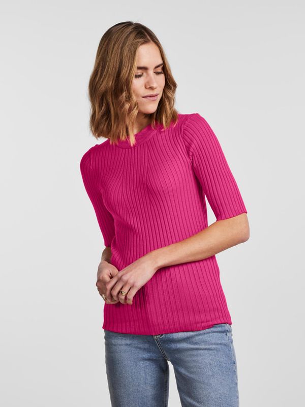 Pieces Pieces Crista Džemper ružičasta