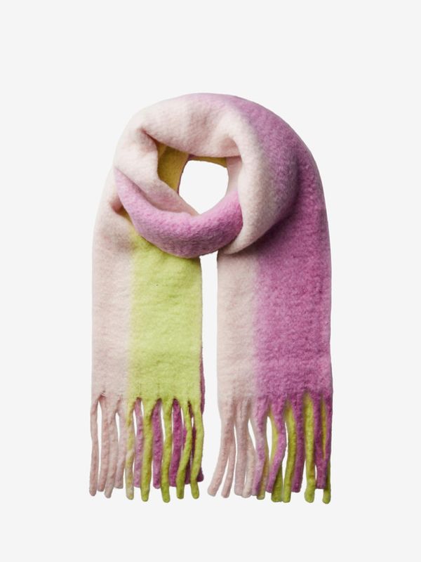 Pieces Pieces Jocelynn Šal ružičasta