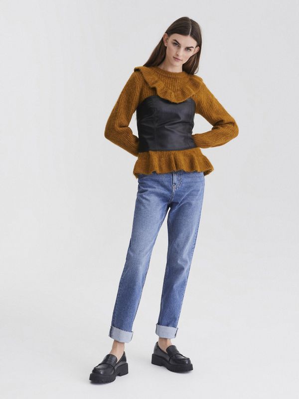 Pieces Pieces Karmen Majica bez rukava crna