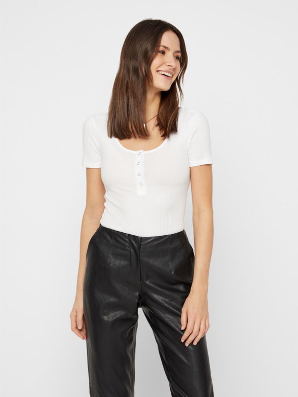 Pieces Pieces Kitte Majica bijela