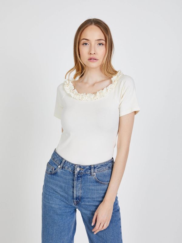 Pieces Pieces Majica bijela