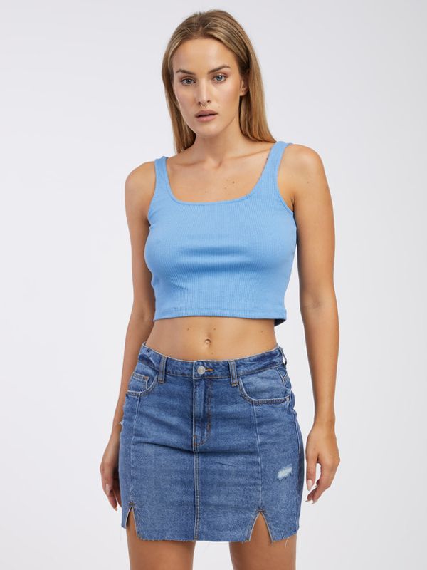 Pieces Pieces Nukisa Majica bez rukava plava