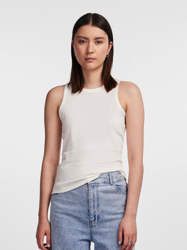 Pieces Pieces Ruka Majica bez rukava bijela