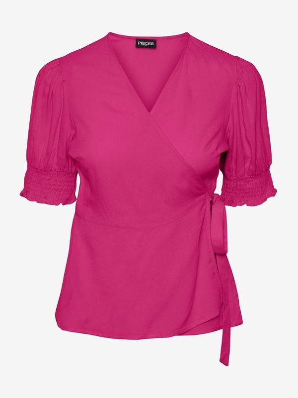 Pieces Pieces Tala Bluza ružičasta