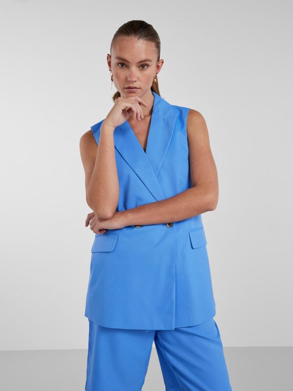 Pieces Pieces Tally Prsluk plava