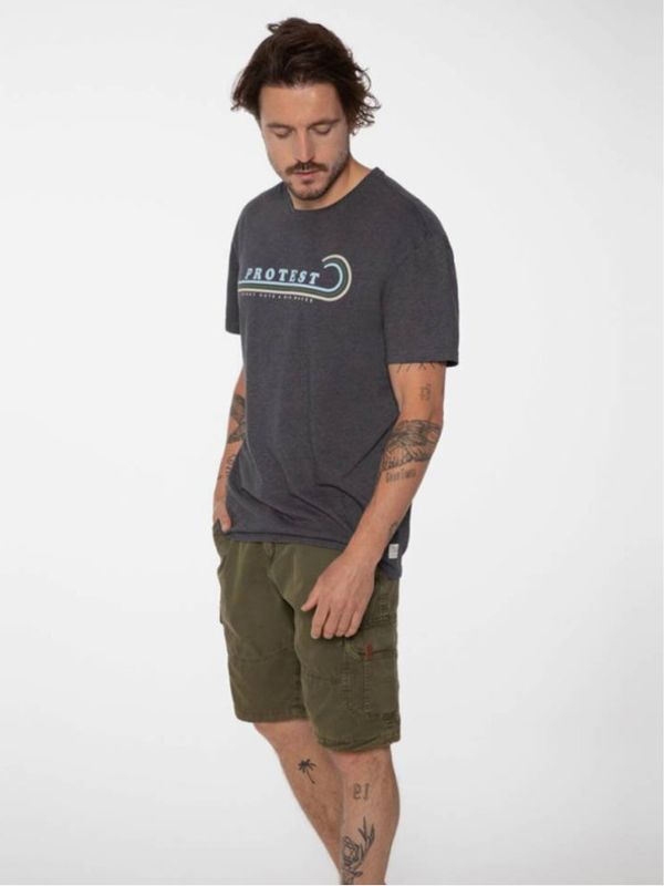 Protest Protest PACKWOOD Kratke hlače zelena