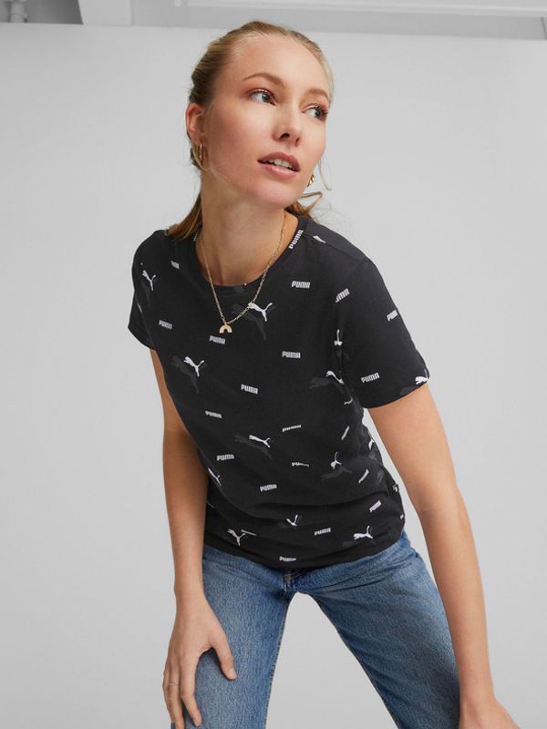 Puma Puma Logo Power Majica crna