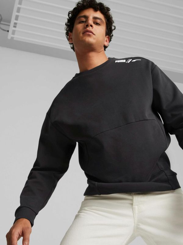 Puma Puma Majica dugih rukava crna