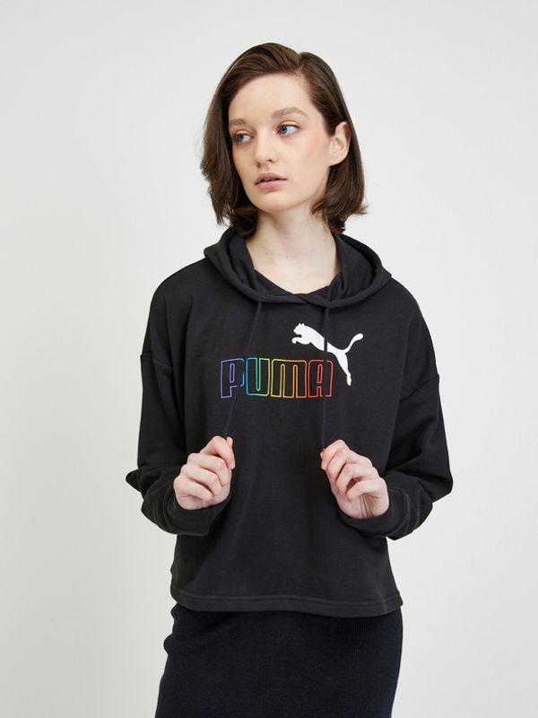 Puma Puma Rainbow Majica dugih rukava crna