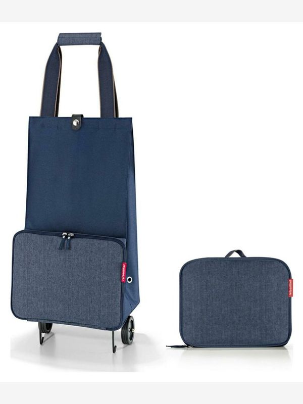 Reisenthel Reisenthel Foldabletrolley Herringbone Dark Blue Torba plava