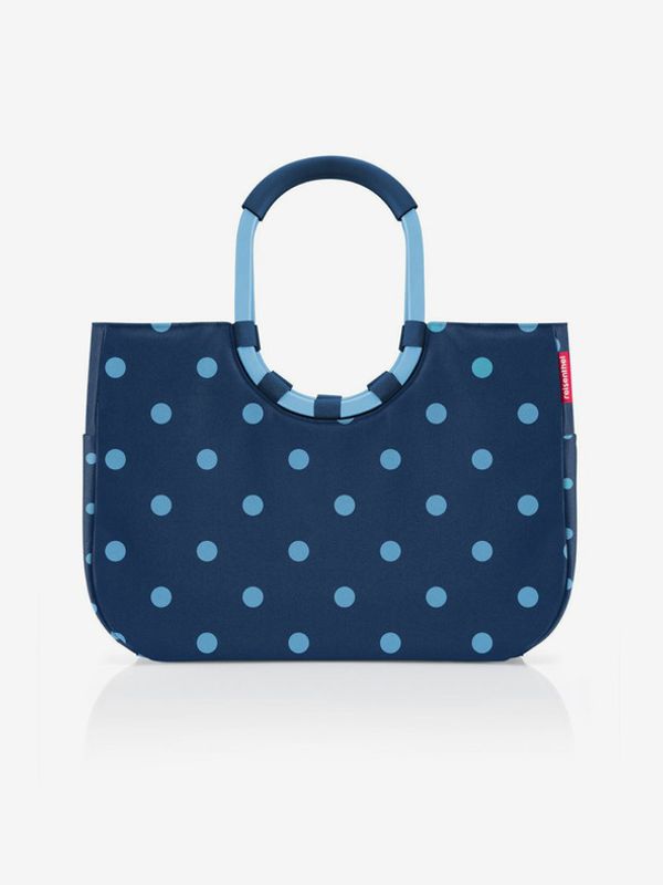 Reisenthel Reisenthel Loopshopper L Frame Mixed Dots Torba plava