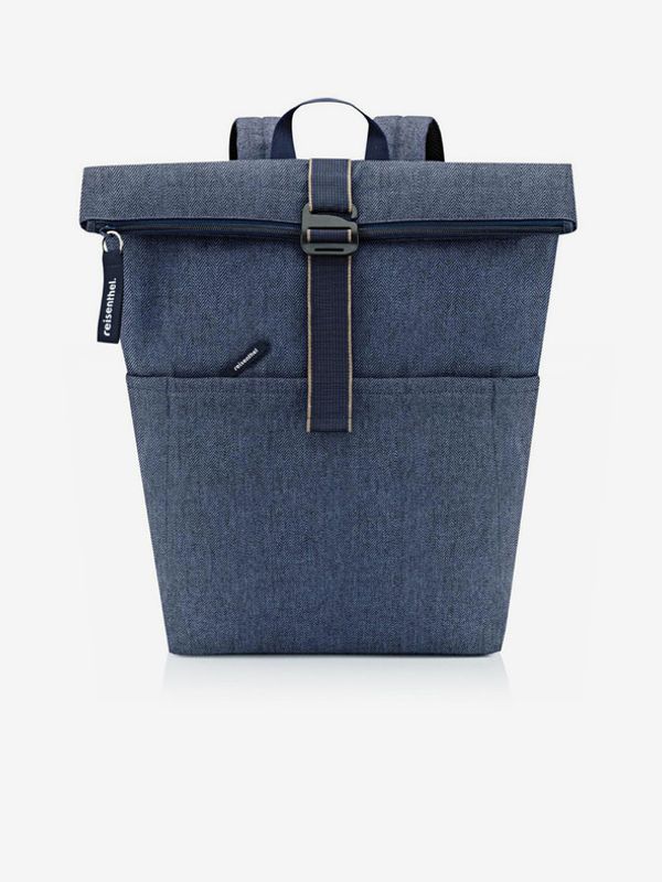 Reisenthel Reisenthel Rolltop Herringbone Dark Blue Ruksak plava