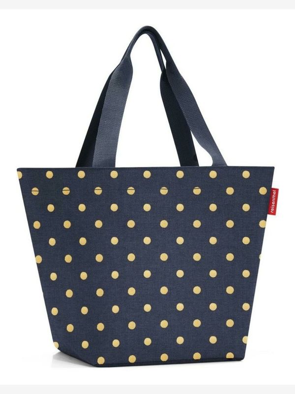 Reisenthel Reisenthel Shopper M Metallic Dots Blue Torba plava