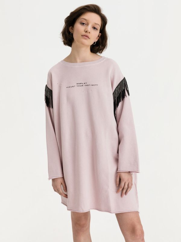 Replay Replay Haljina ružičasta