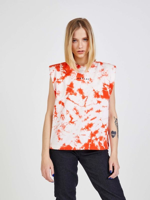 Replay Replay Majica bijela