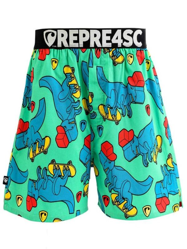 Represent Represent Široke bokserice zelena