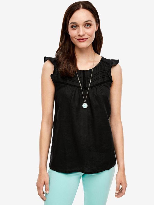 s.Oliver s.Oliver Majica crna